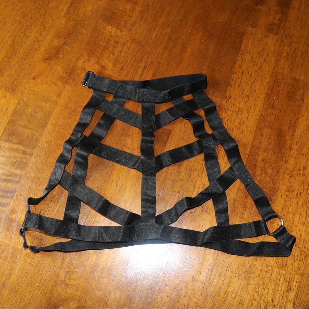 Jelinda Harness Cage Bra Elastic OS